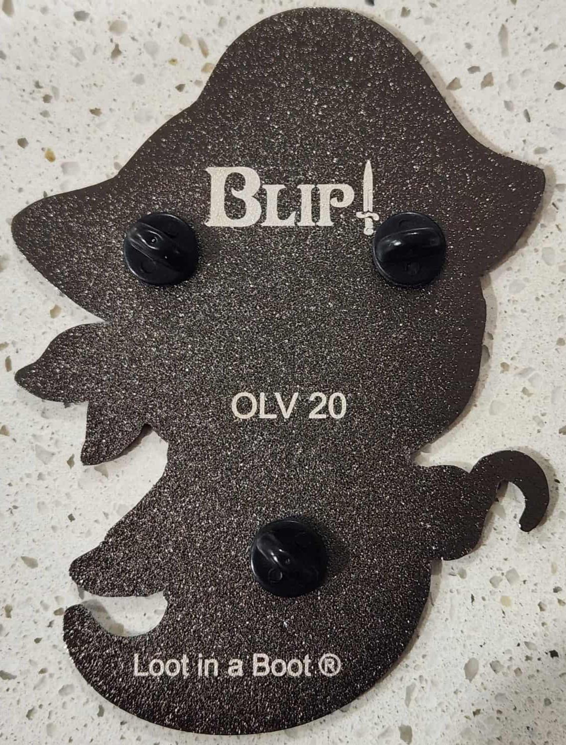 4" Pirate Blip! Pin - OLV 20