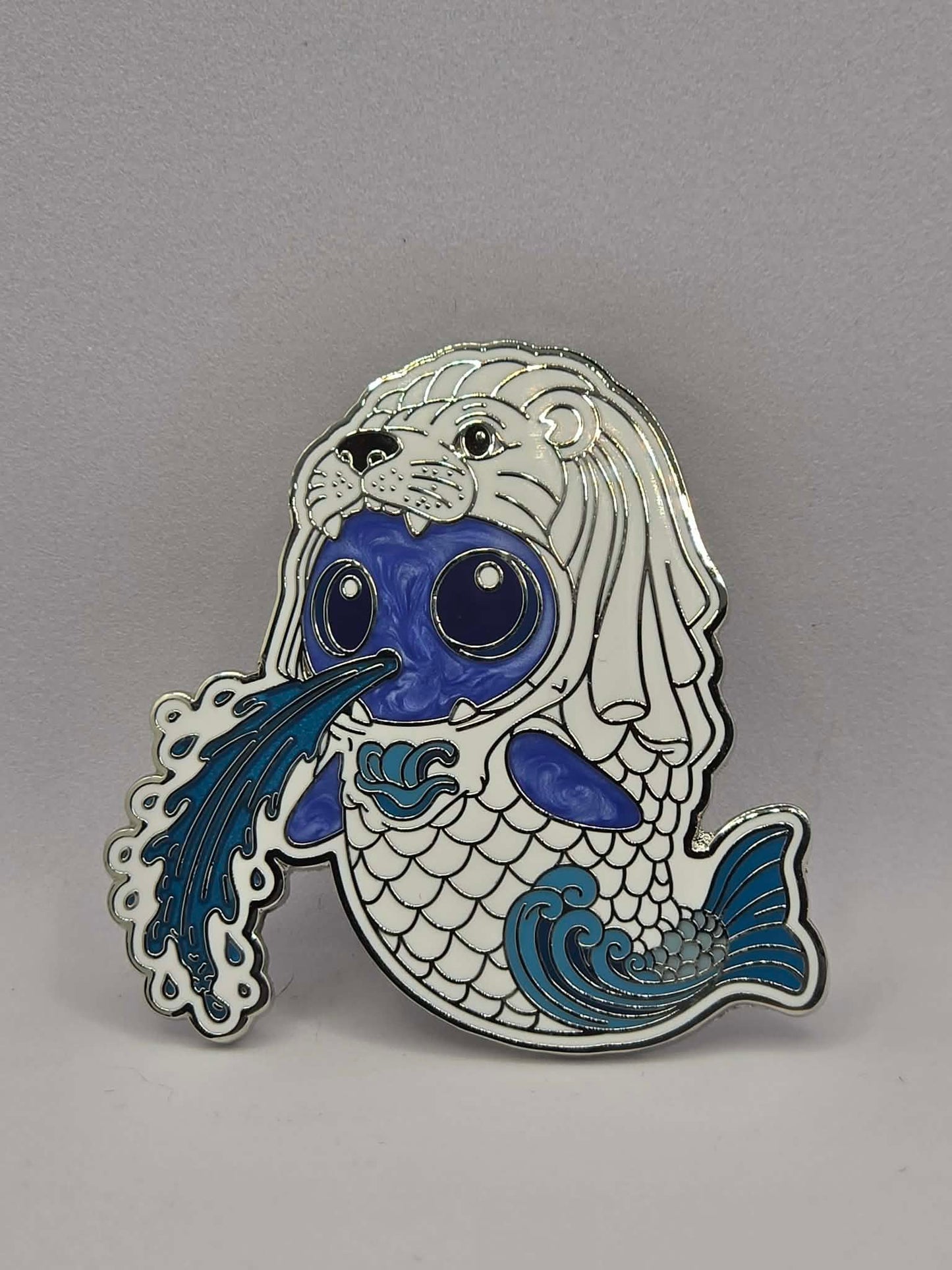 Blipion Enamel Pin