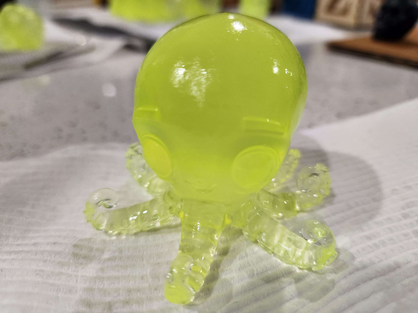 Septopus Resin Figure - Lime