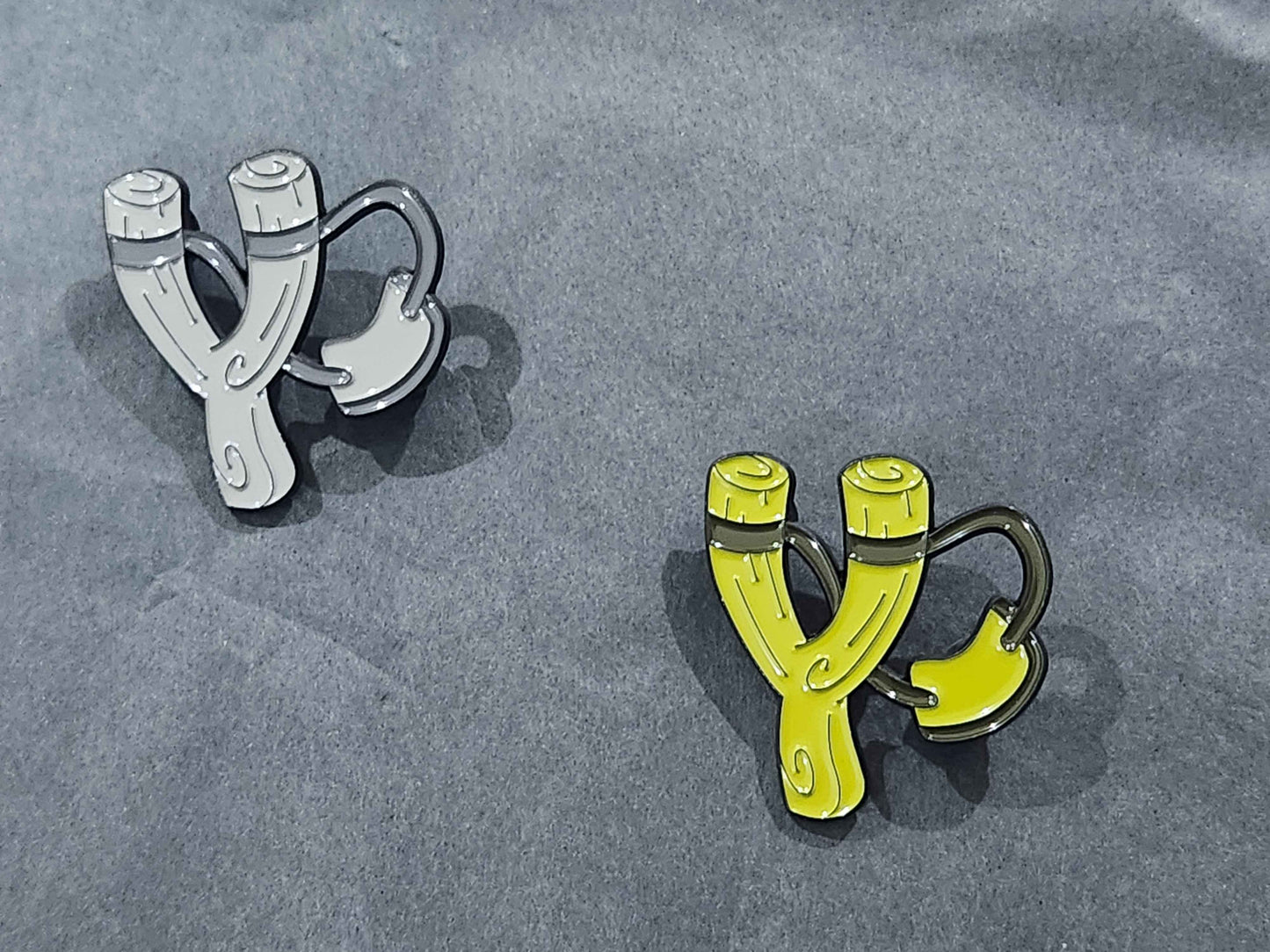 R.K. Slingshot Enamel Pin – 2"
