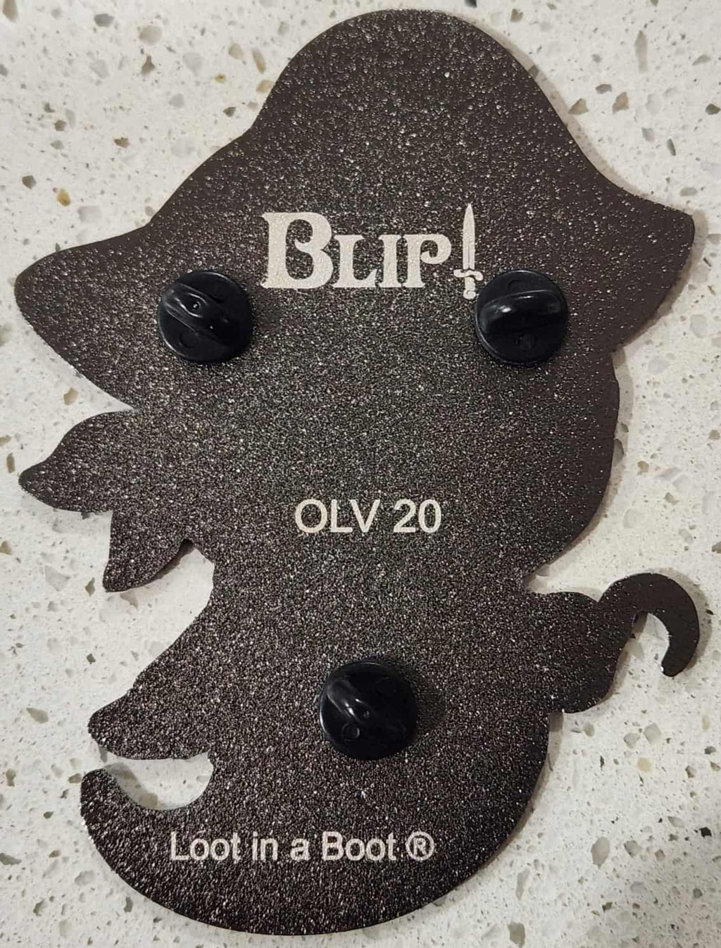 4" Pirate Blip! Pin - OLV 20