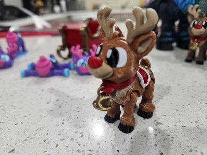 Reindeer (small) - With Red Nose and Blanket