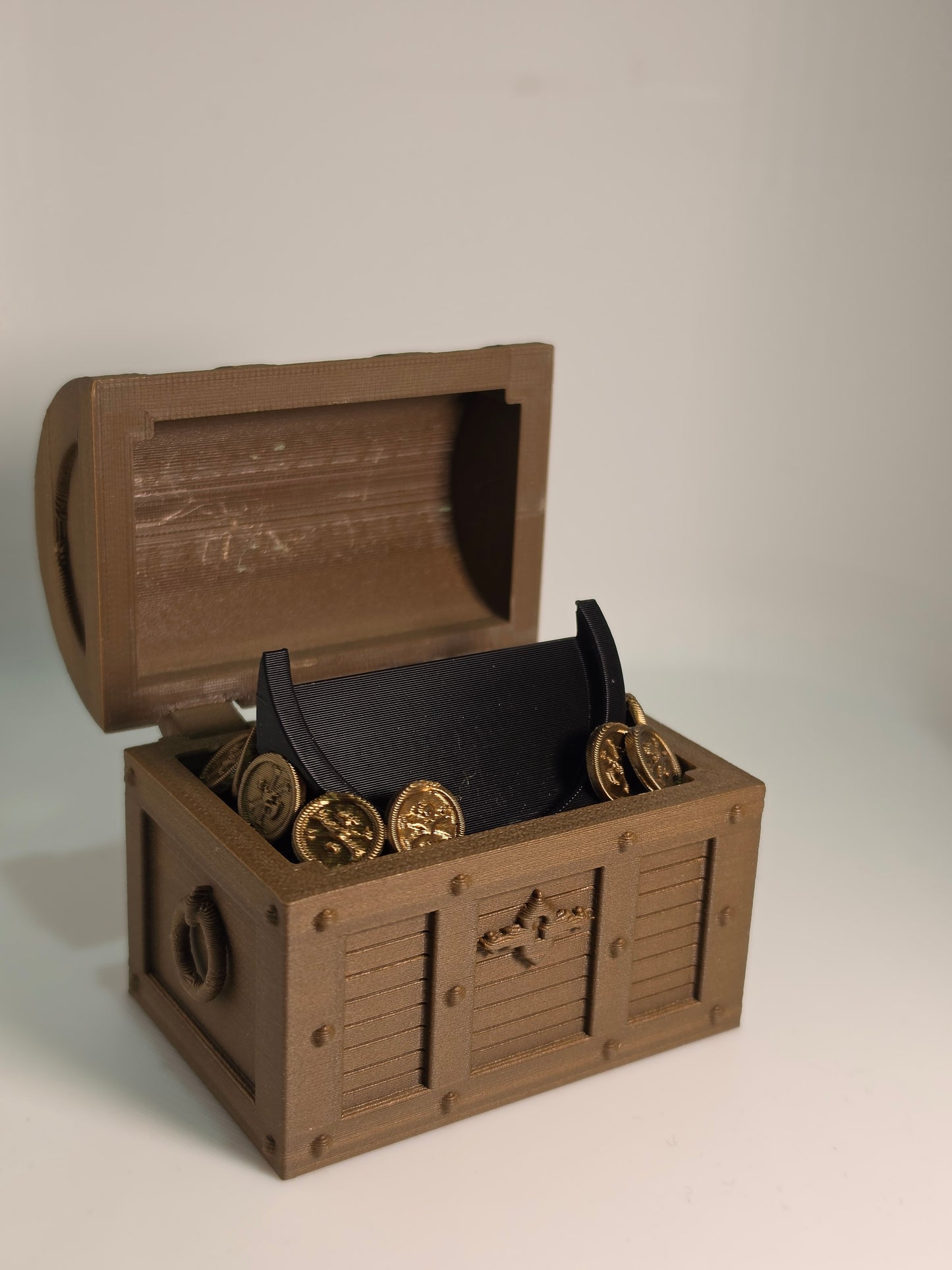 Loot in a Boot – Treasure Chest Coin Display
