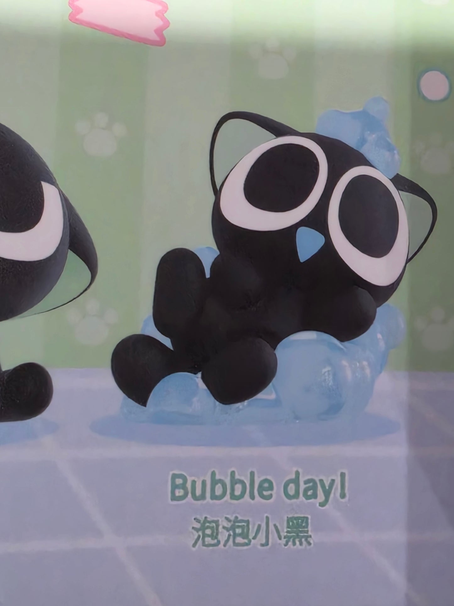 Luo Xiaohei  Daily Series - Bubble Day - Cat figure Loose