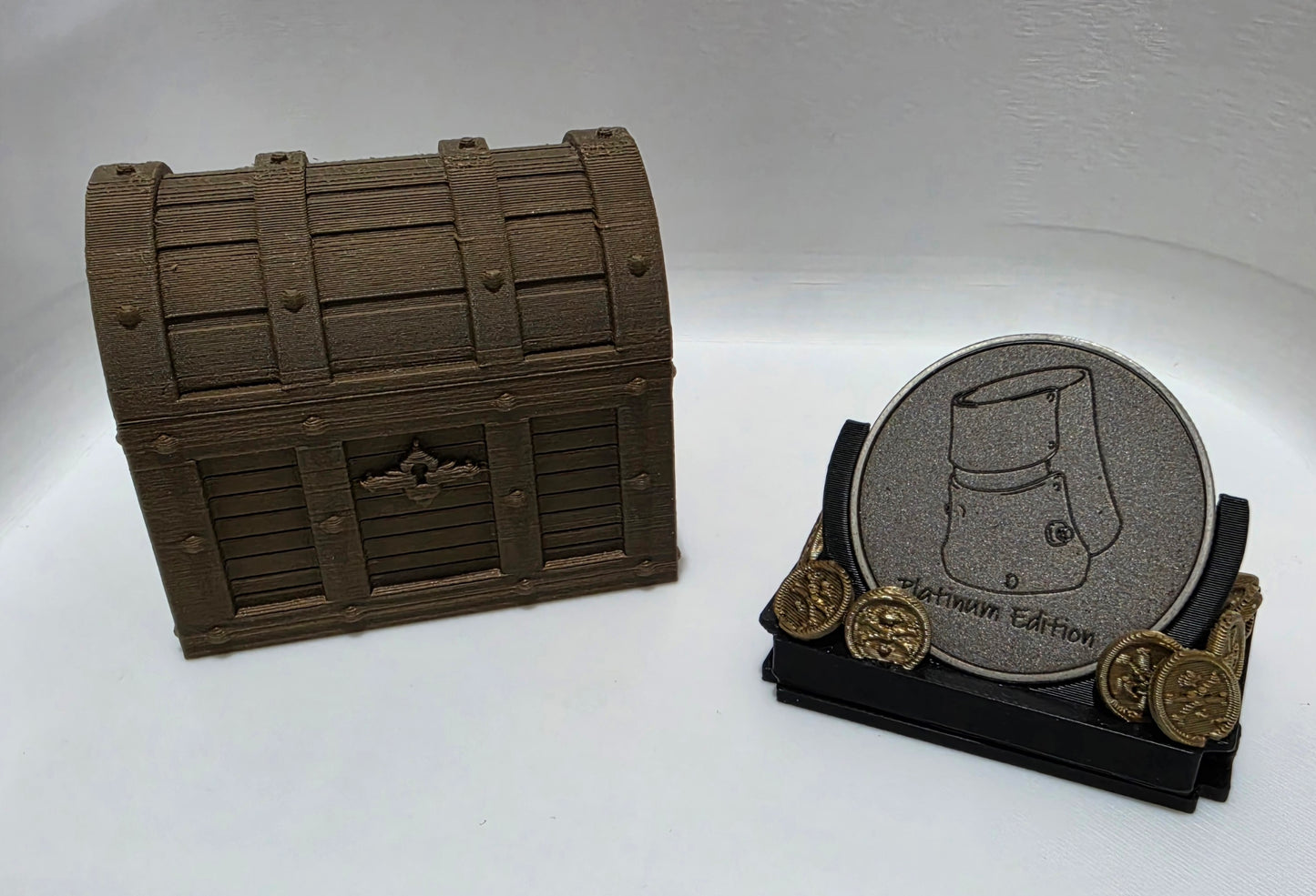 Loot in a Boot – Treasure Chest Coin Display
