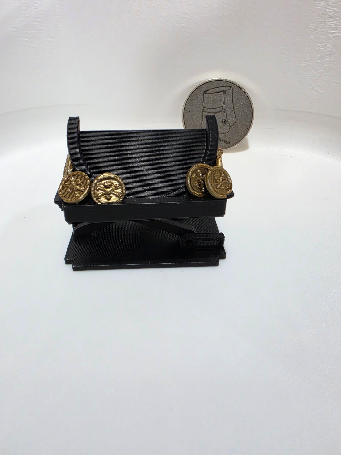 Loot in a Boot – Treasure Chest Coin Display