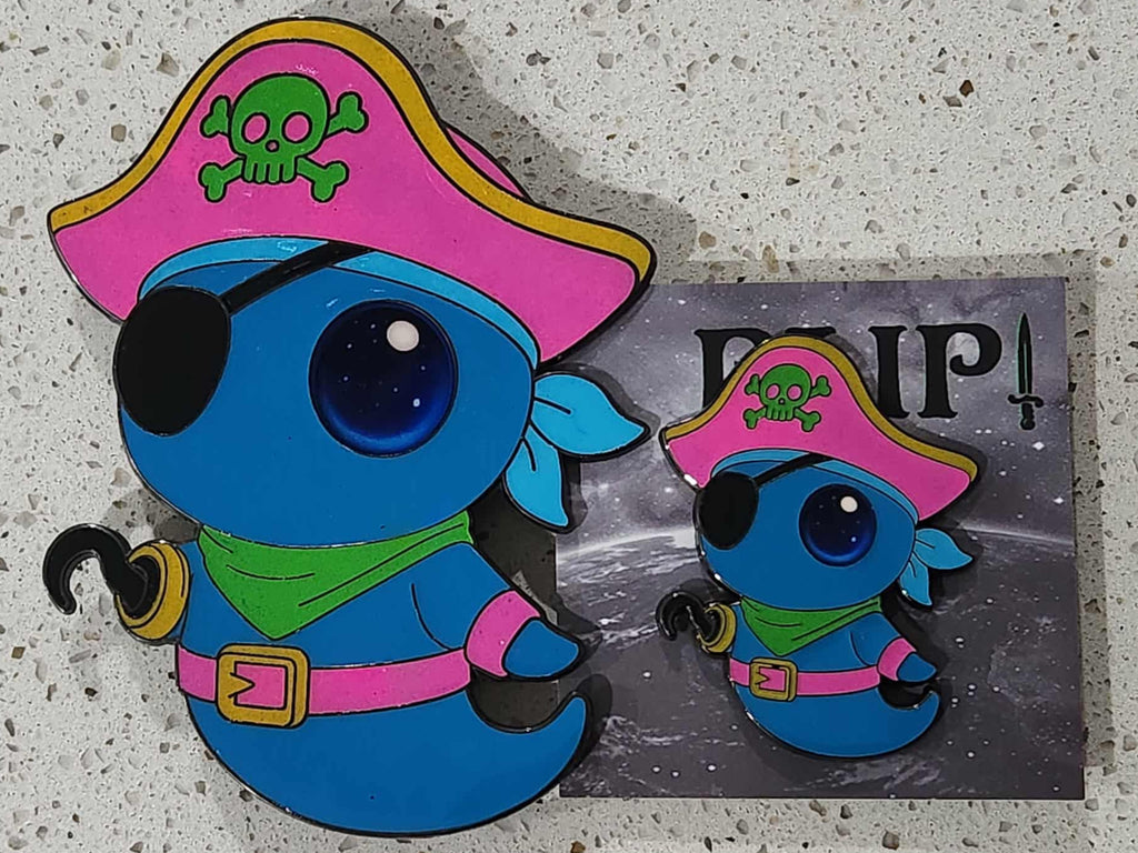 4" Colours by Jessie Pirate Blip! Pin - OLV 10