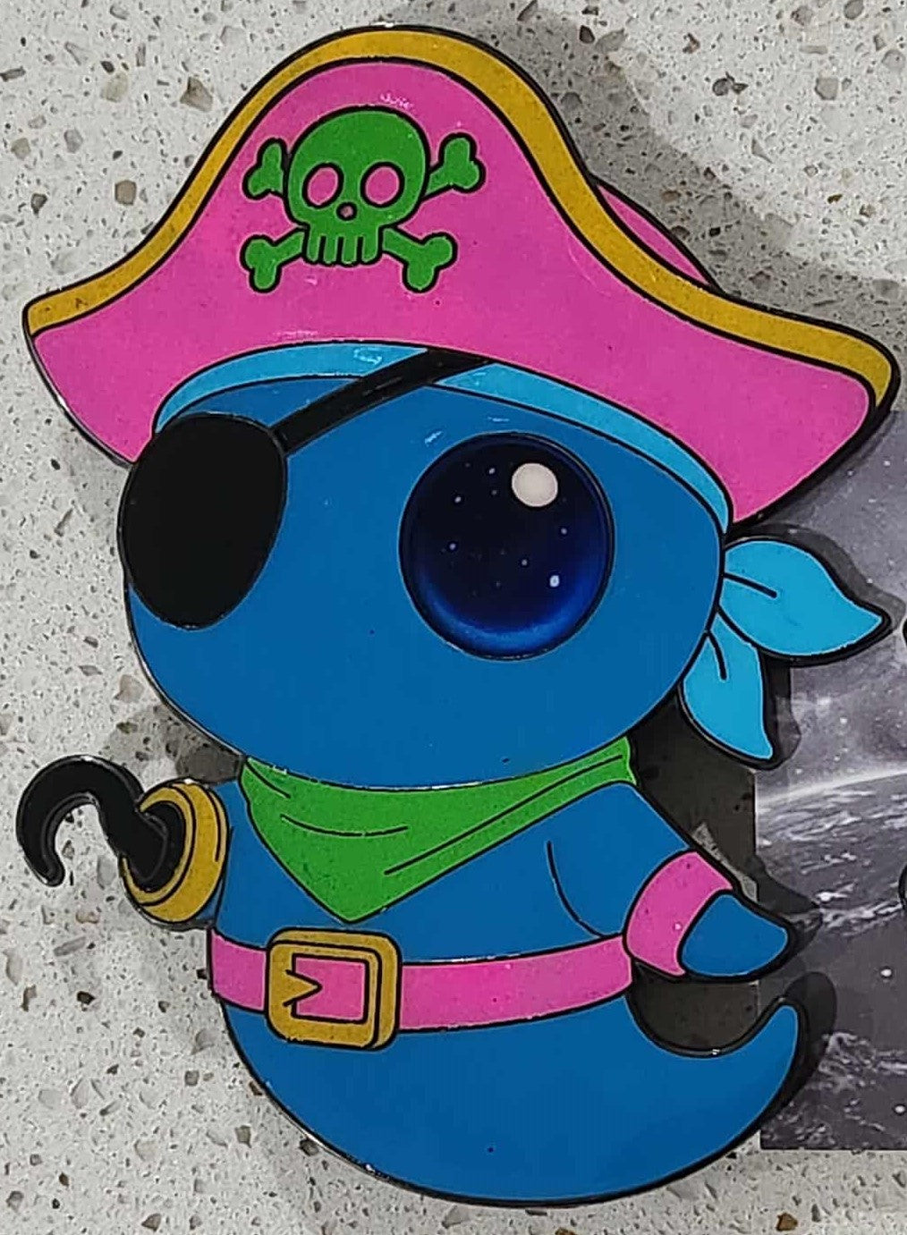 4" Colours by Jessie Pirate Blip! Pin - OLV 10