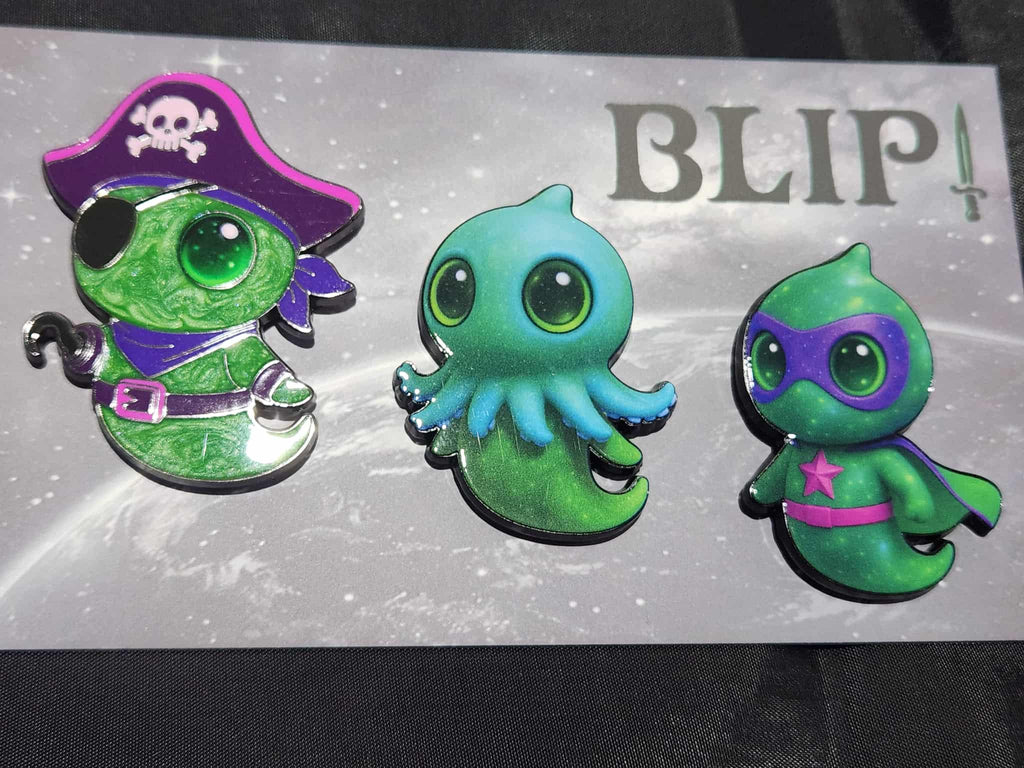 Kickstarter Blip Pin Set - OLV 20