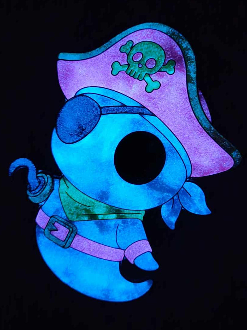 4" Colours by Jessie Pirate Blip! Pin - OLV 10