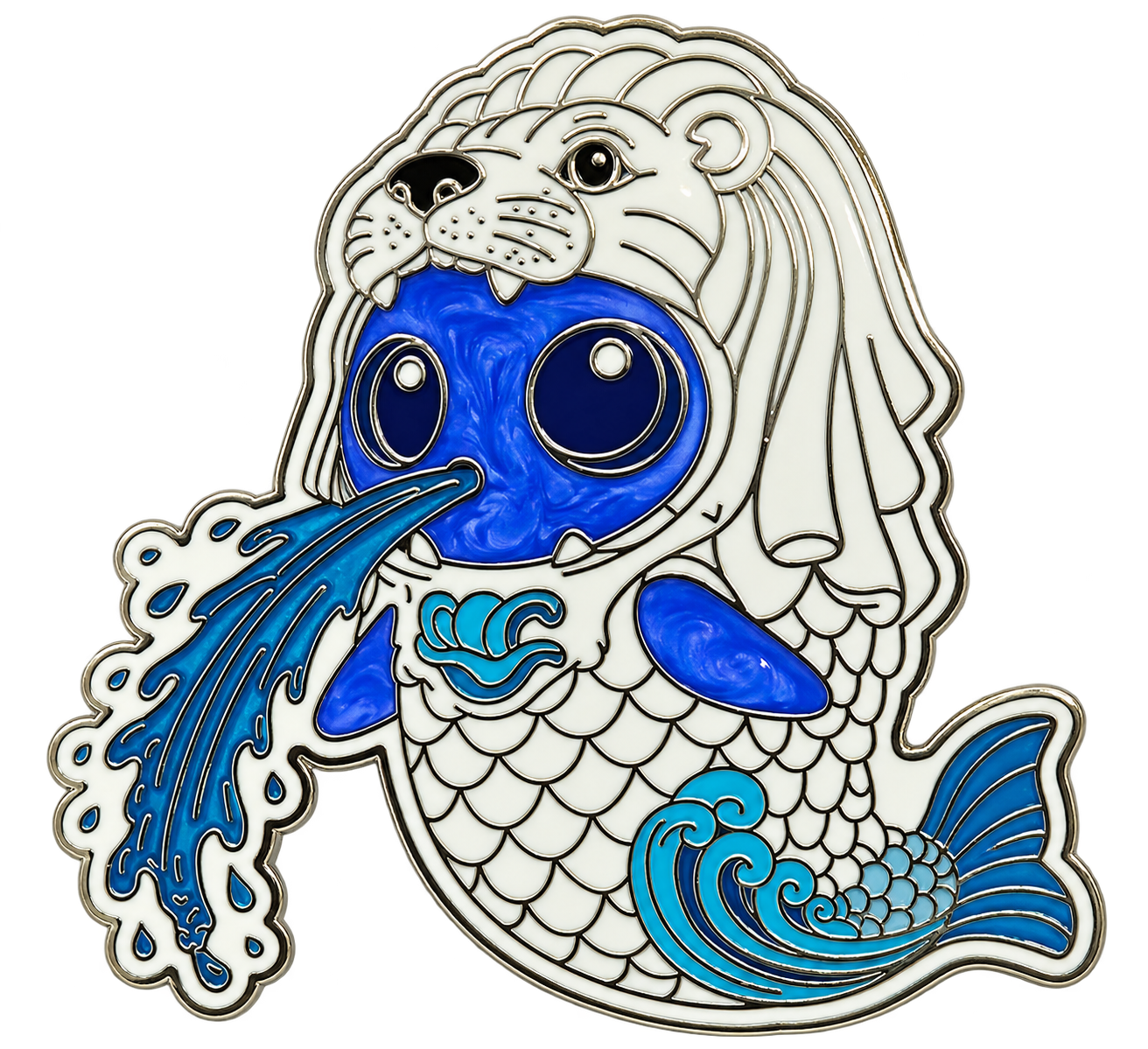 Blipion Enamel Pin
