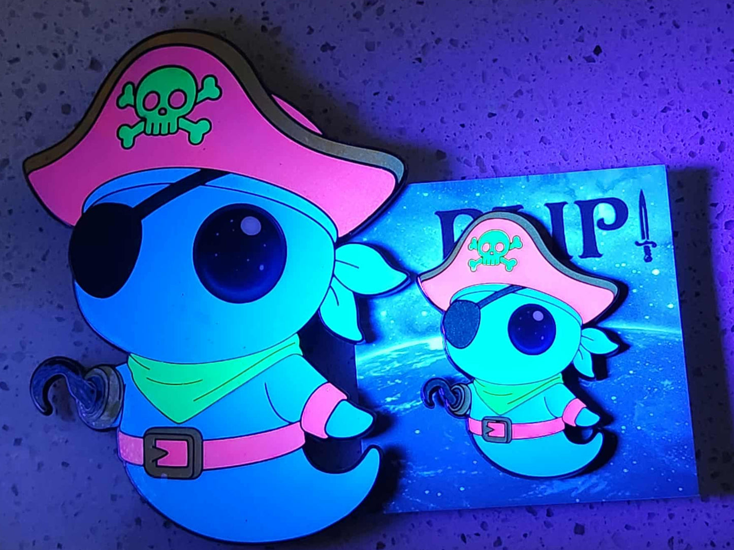 4" Colours by Jessie Pirate Blip! Pin - OLV 10