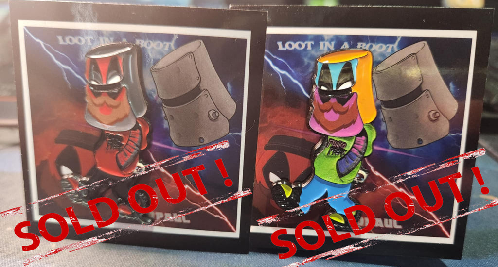 DeadPaul x Loot in a Boot Enamel Pin