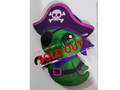 4" Pirate Blip! Pin - OLV 10