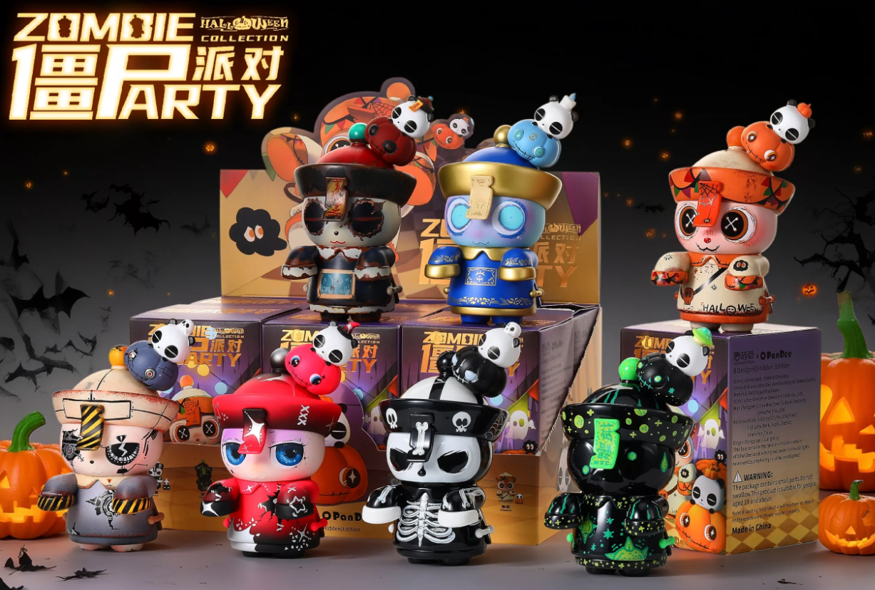 China Moe Town x Opandee – Halloween Series Zombie Party Figure (Limited Edition)