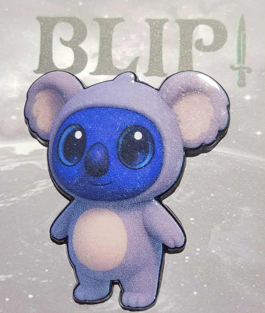2" Koala Blip Enamel Pin - LE 50