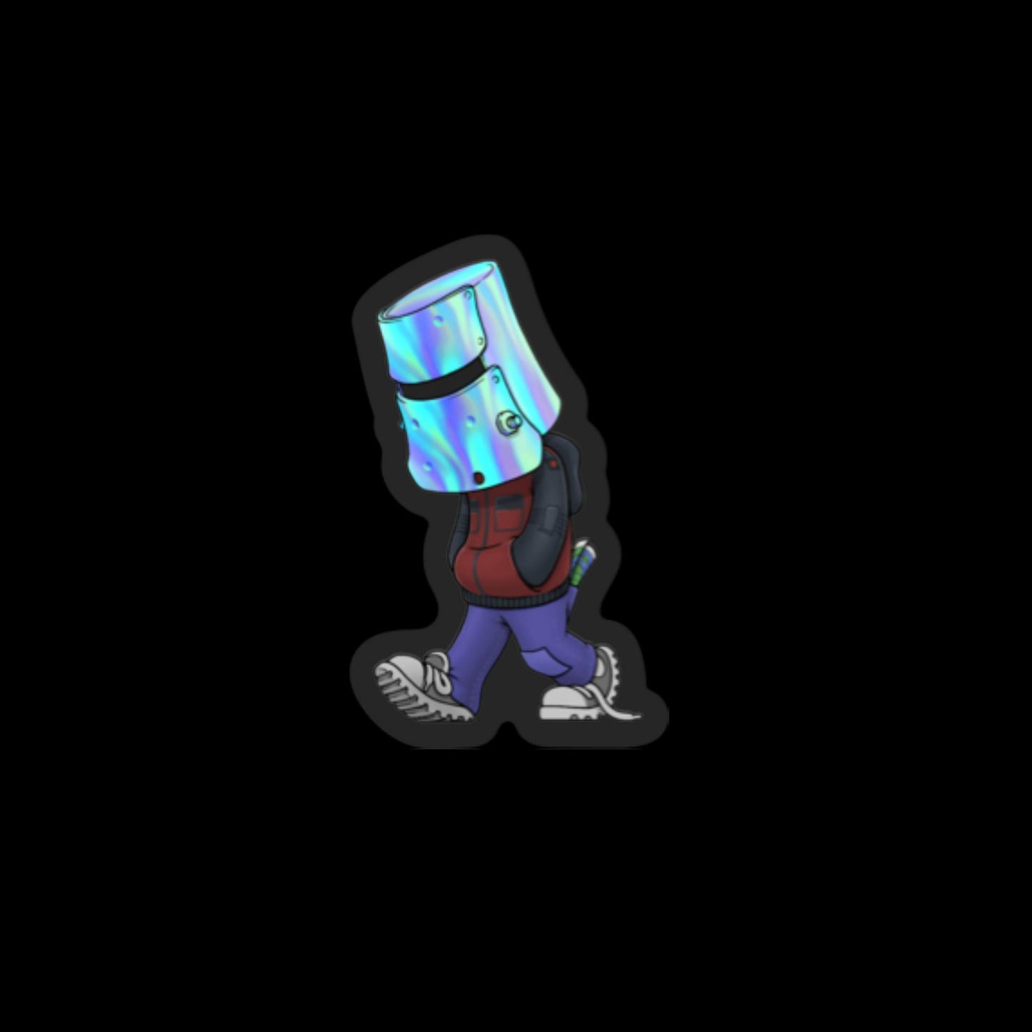 R.K. Lost in Time Full Body Sticker