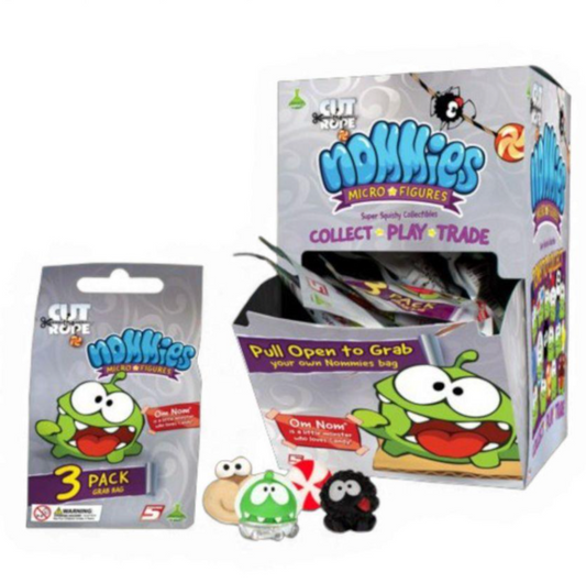 Cut the Rope - 3PK Nommies in Blind Bag