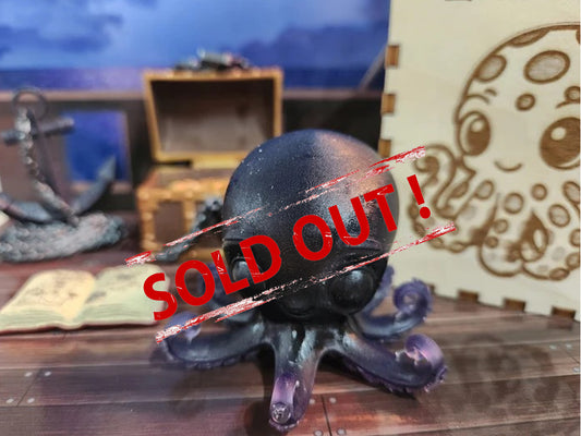 Septopus Resin Figure - Black
