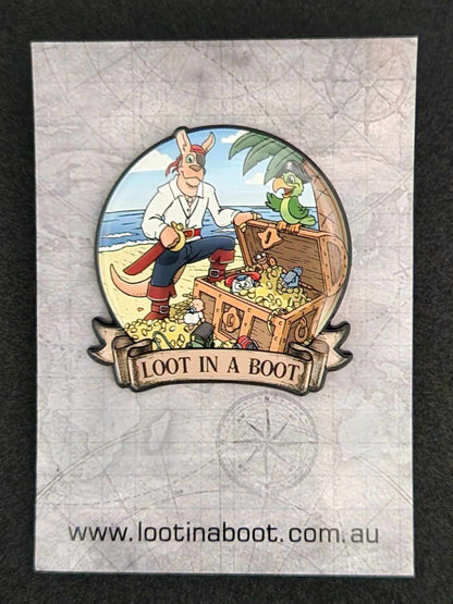 Loot in a Boot Pin